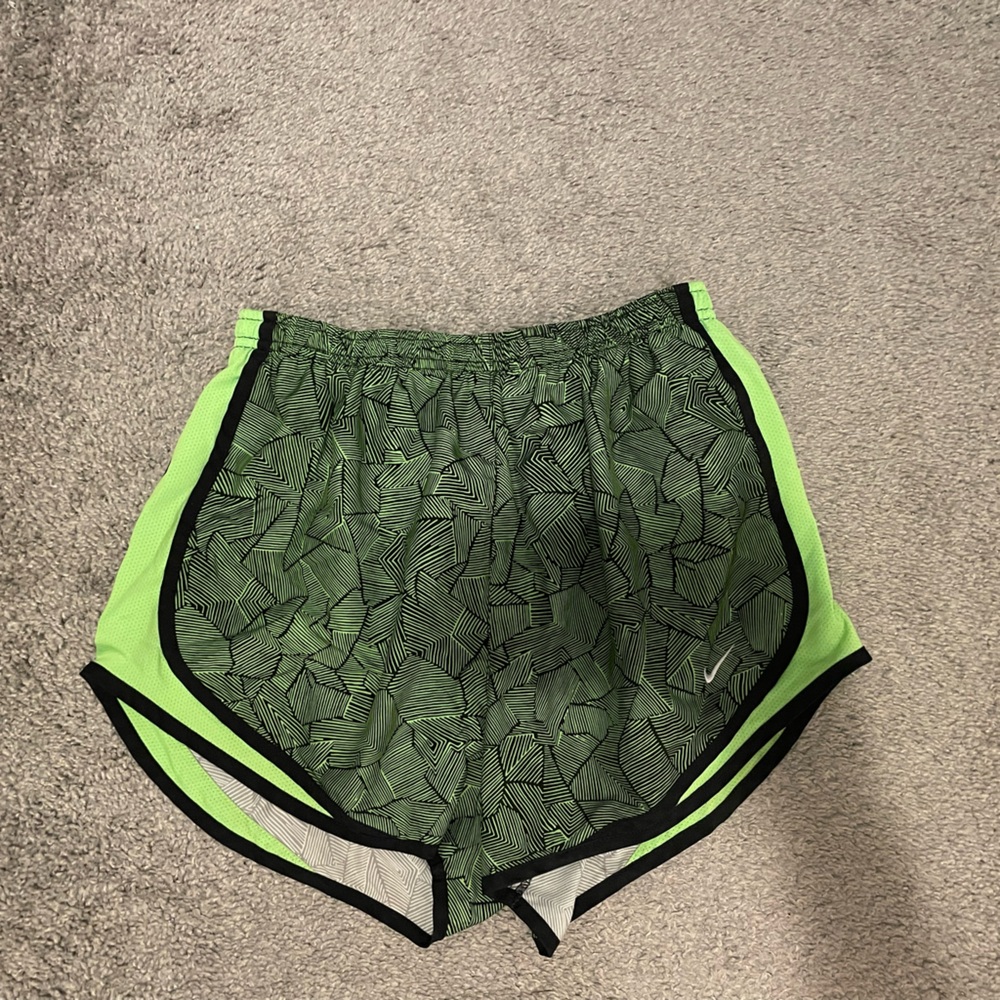 Black and Green Nike Shorts